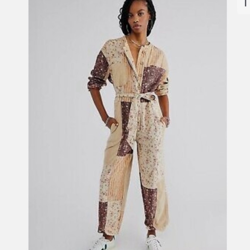 Road stop patch coveralls